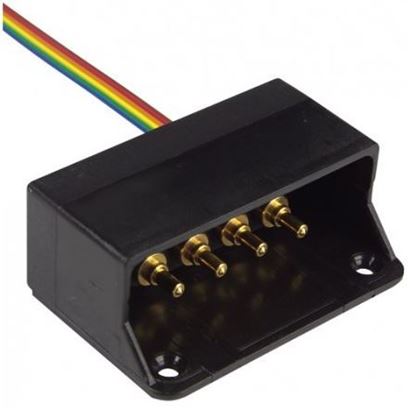 Billede af Contact block with tele-teach contacts for transmitter, open pins