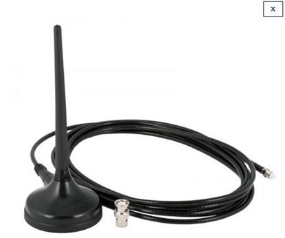 Billede af Magnetic antenna with cable, 410 - 470 MHz Minicrimp (AA060009) and adapter Minicrimp/BNC (010-01-00060), length: 4 m