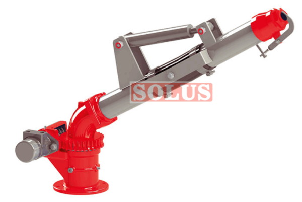 Gylle/vandkanon med Hydraulisk svingbar og krøj 3"