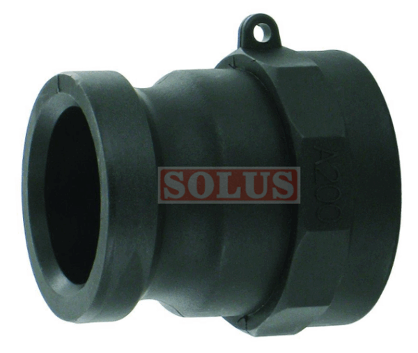 3" A camkobling PP muffe han