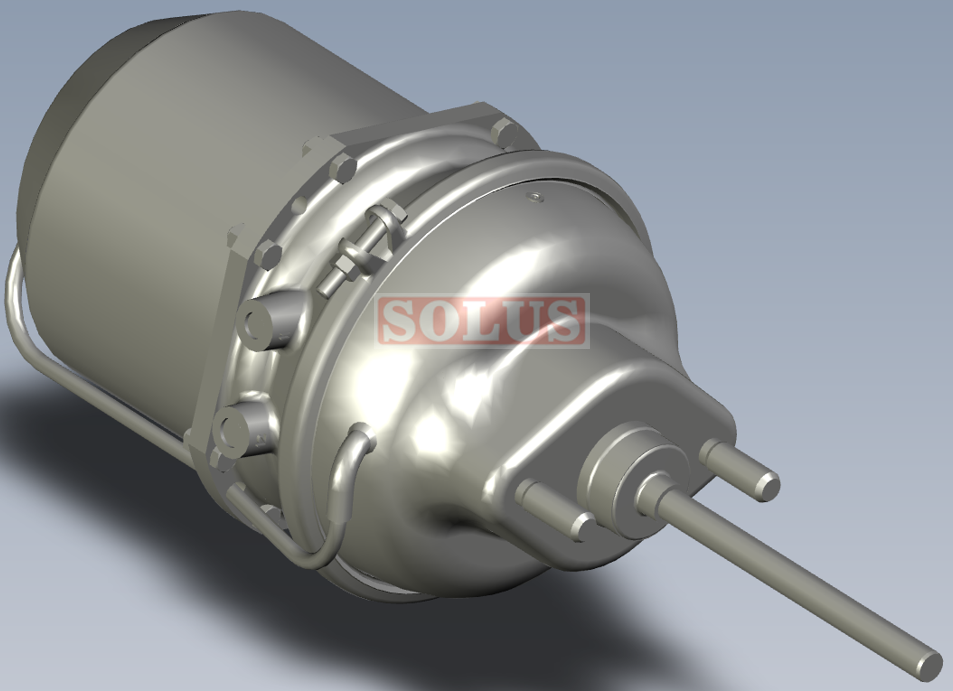 Luftbremse - Tristopvylinder F36/30 Kombicylinder